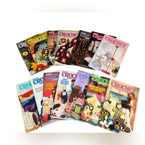 Vintage Crochet Magazine Collection